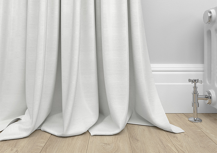 Faux Silk, White - Made to Measure Curtains - Image 6